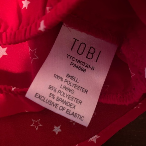 Tobi lace up halter top size xs - Picture 4 of 5